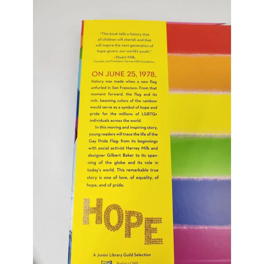 Pride: The Story of Harvey Milk and the Rainbow Flag - Hardcover - GOOD